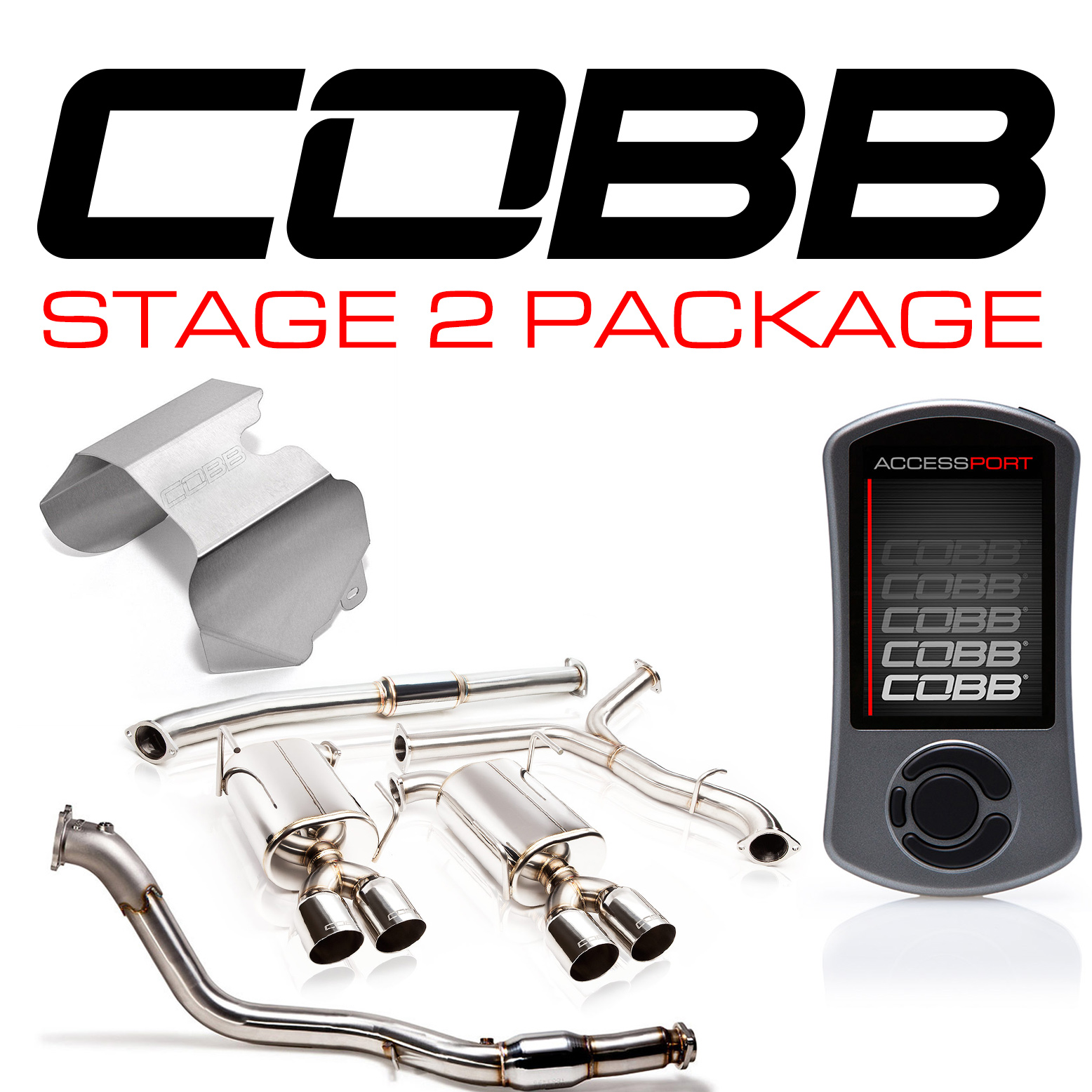 COBB Stage 2 Power Package WRX Sedan 2011-2014 w/ CUSTOM TUNE - Click Image to Close